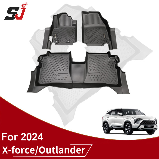 Wholesale Custom Car Floor Mats for Mitsubishi Outlander/Xforce 2024