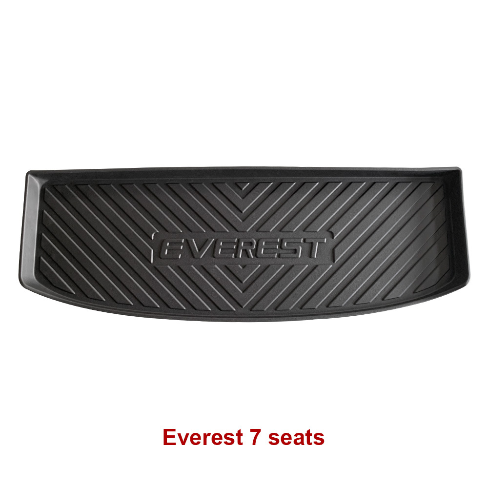 Factory Custom Car Cargo Mats Boot Liners for Ford Everest 2019