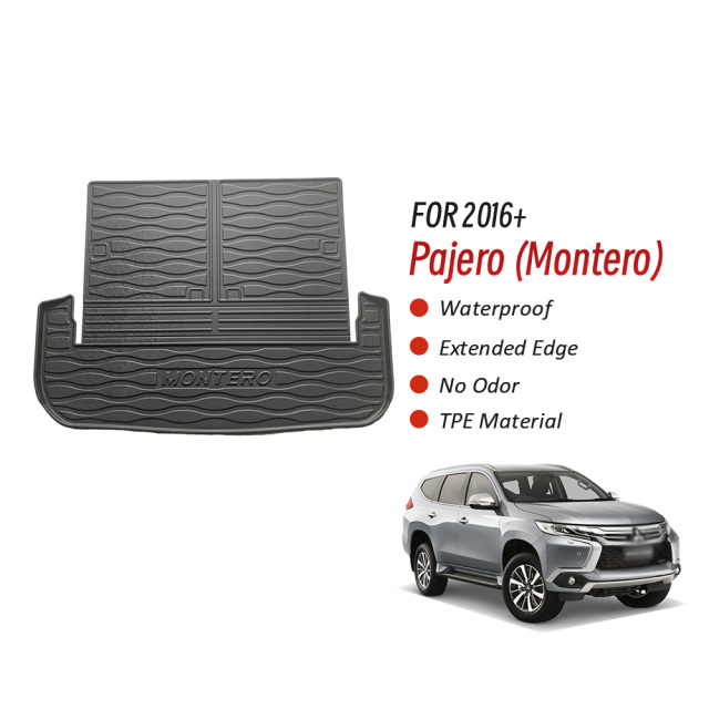 Factory Custom Car Trunk Mats Boot Liners for Mitsubishi Pajero/Montero