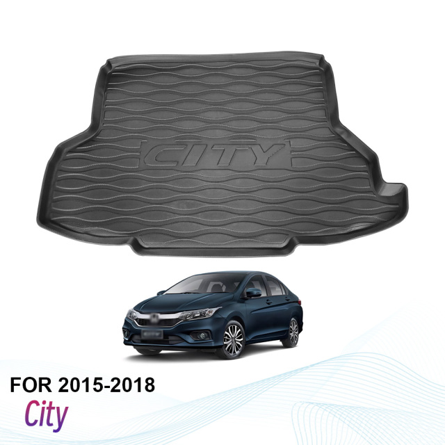 Custom Car Trunk Mats Boot Liners for Honda City