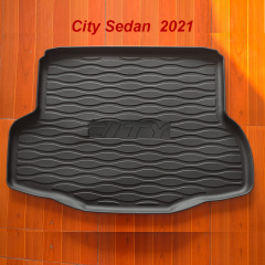 Custom Car Trunk Mats Boot Liners for Honda City
