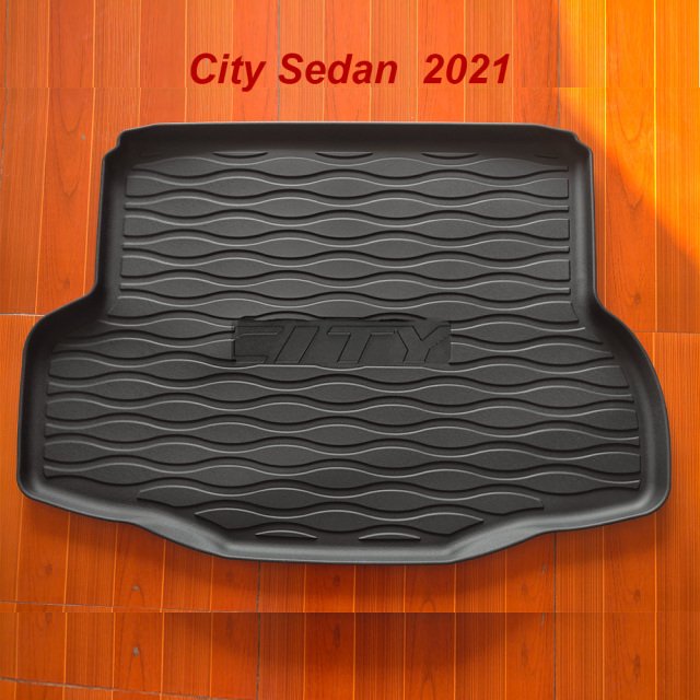 Custom Car Trunk Mats Boot Liners for Honda City