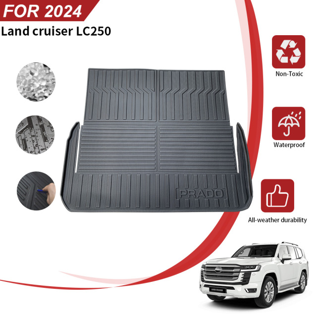Car Trunk Liners Cargo Mats for Toyota Land Cruiser