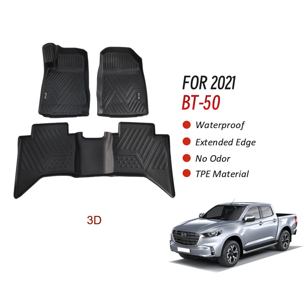 Car Floor Mats for Mazda BT50 2021