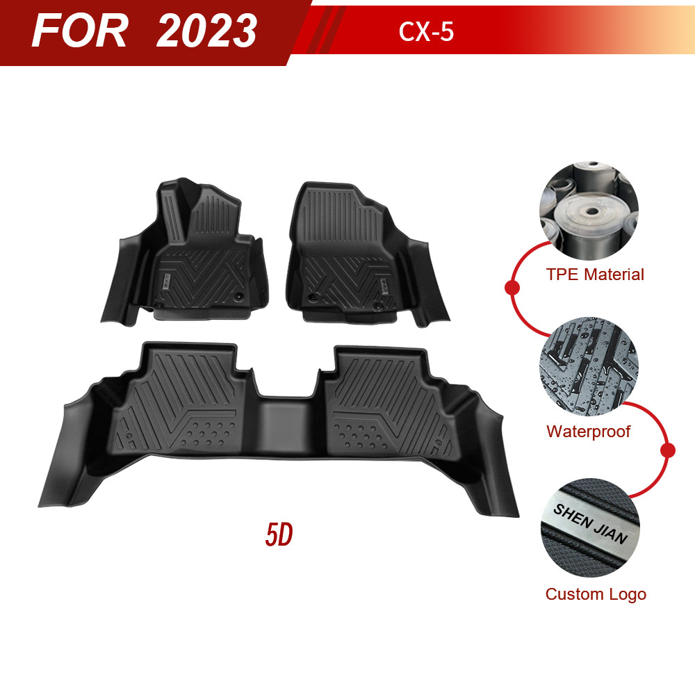 All-Weather Car Floor Mats for Mazda CX5 2019/2023