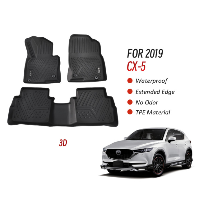 All-Weather Car Floor Mats for Mazda CX5 2019/2023