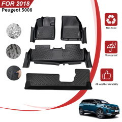 All-Weather Car Floor Mats for Peugeot 5008