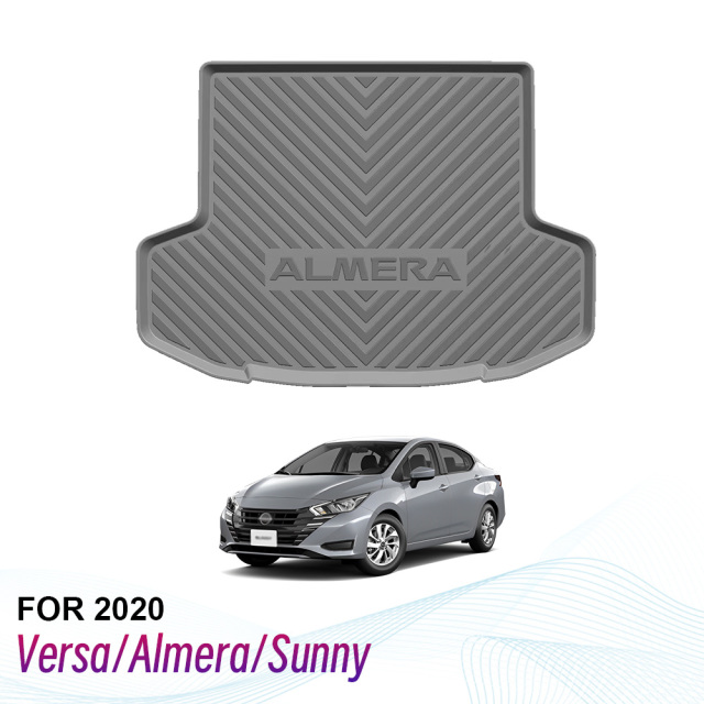 Car Trunk Cargo Mats for Toyota Versa Almera Sunny
