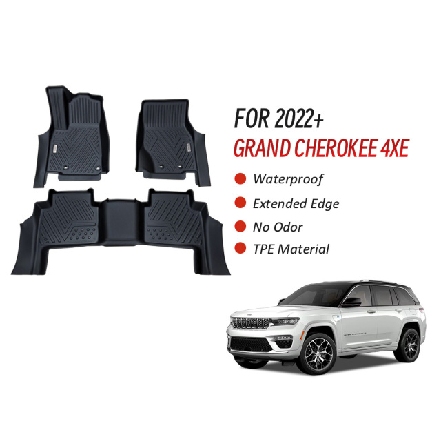 Car Floor Mats for Jeep Grand Cherokee 4XE 2022+