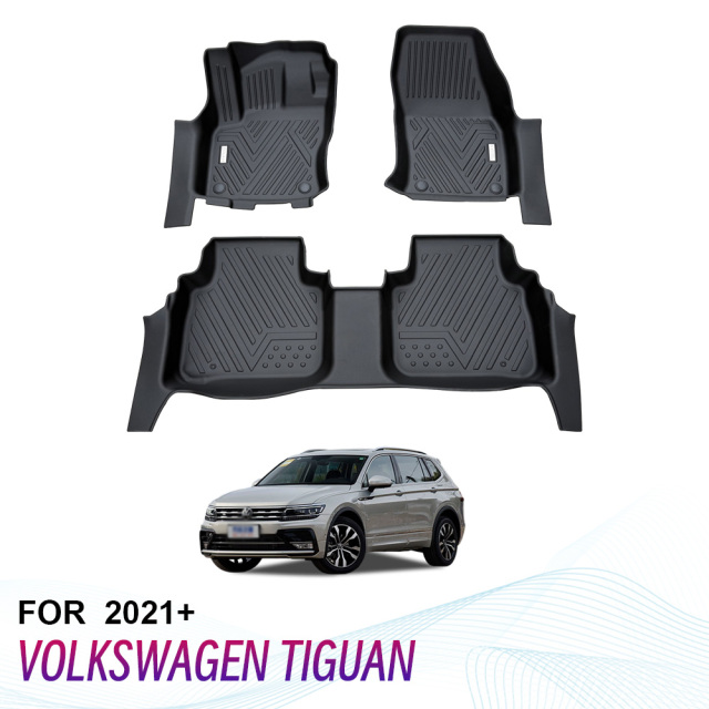 All Weather Car Floor Mats for Volkswagen Tiguan 2021+
