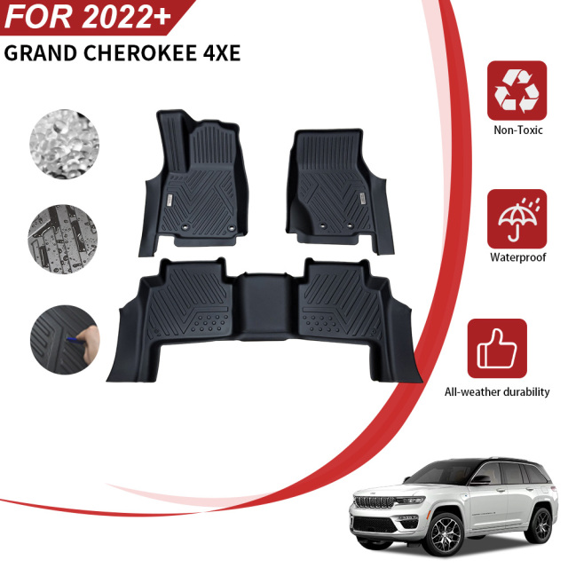 Car Floor Mats for Jeep Grand Cherokee 4XE 2022+