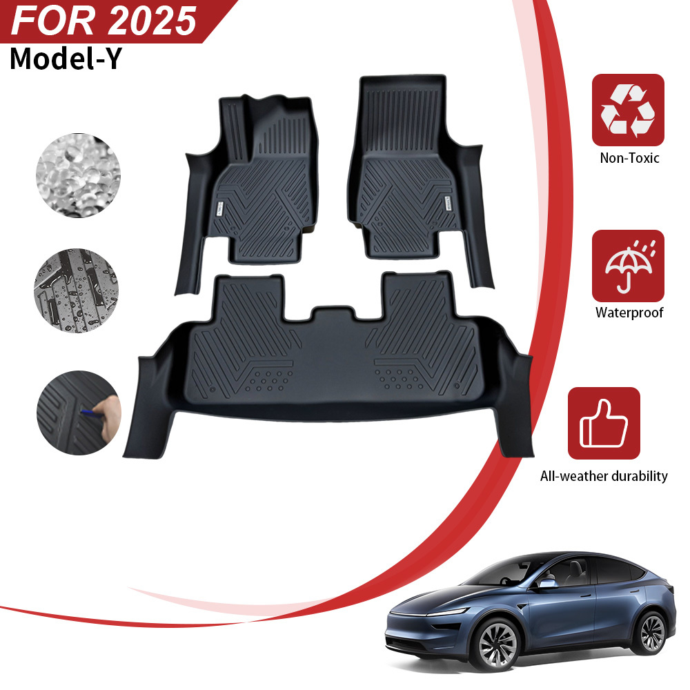 Car Floor Mats for Tesla Model Y 2025