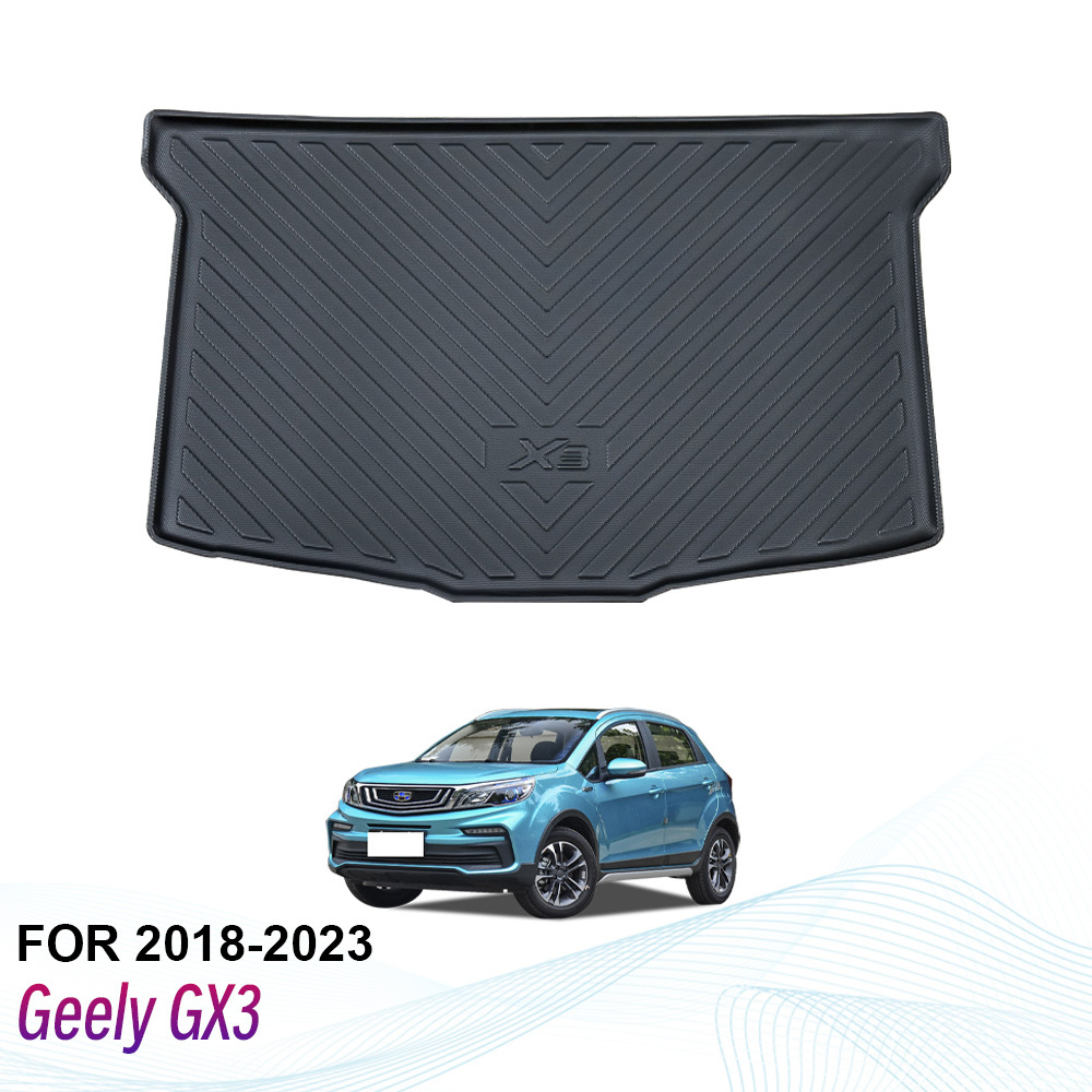 Car Trunk Mat for Geely GX3/Yuanjing X3 2018-2023