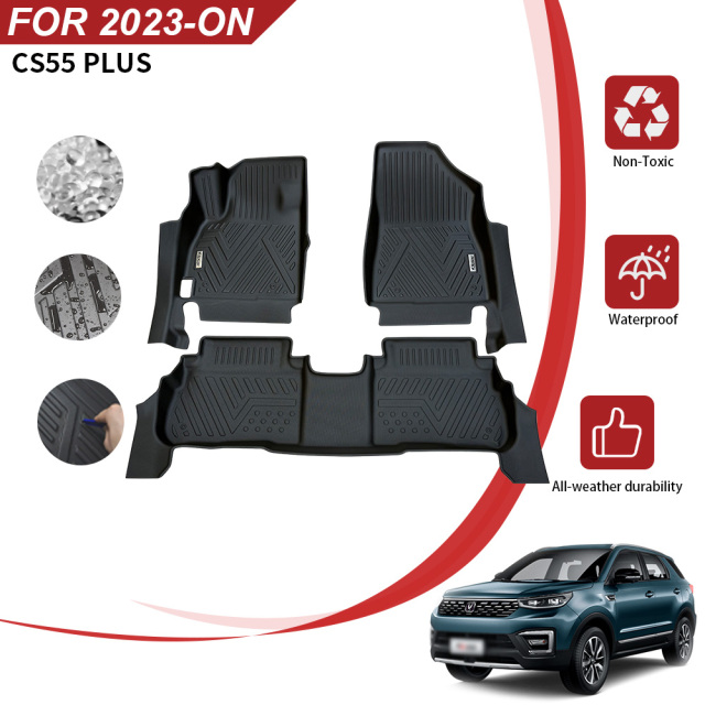 High Quality 5D TPE Car Floor Mat for Changan CS55 Plus