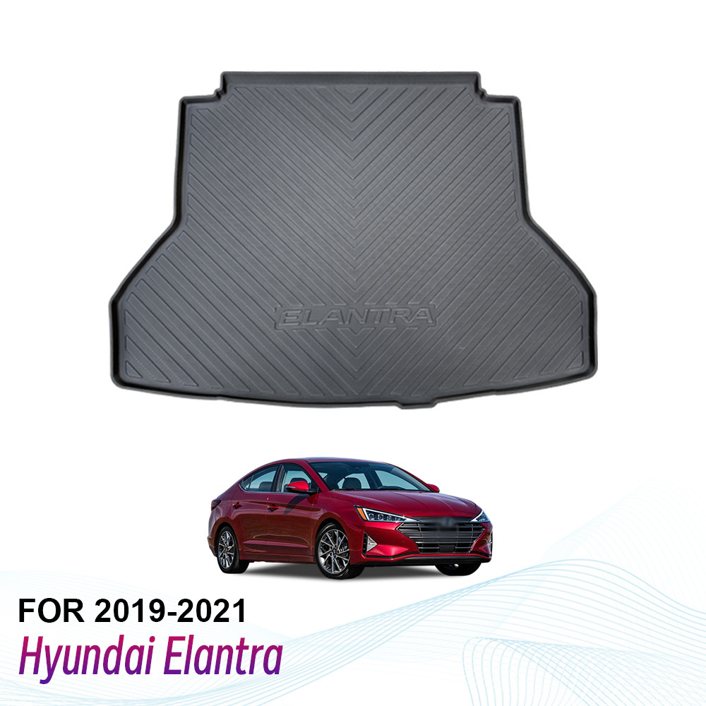 Custom Car Trunk Mat for Hyundai Elantra 2019-2021