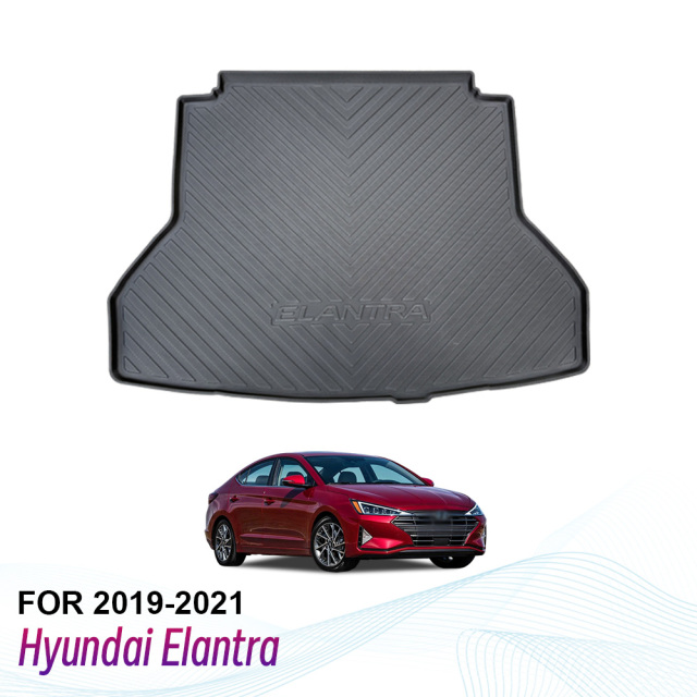 Custom Car Trunk Mat for Hyundai Elantra 2019-2021