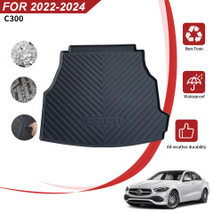 Car Trunk Mat/Cargo Liner for Mercedes Benz C300 2022-2024