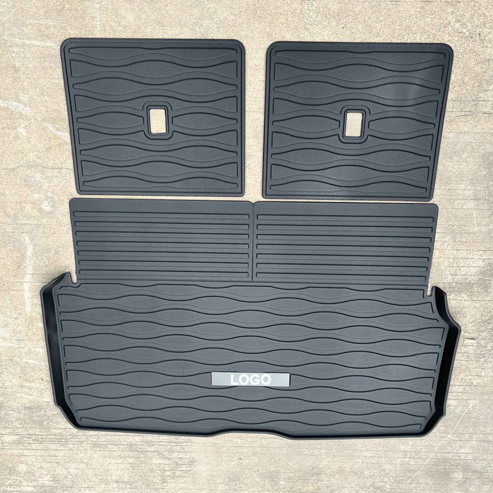 Car Trunk Mat Rear Back Seat Backrest Full Coverage for Mercedes Benz GLS 450