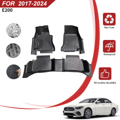 All Weather Car Floor Mat for Mercedes Benz E200 2017-2024