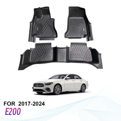 All Weather Car Floor Mat for Mercedes Benz E200 2017-2024