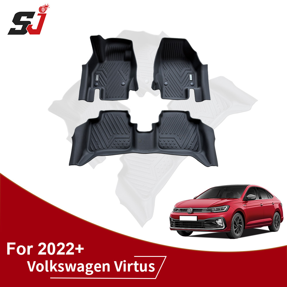 All Weather Car Floor Mat for Volkswagen Virtus 2022+