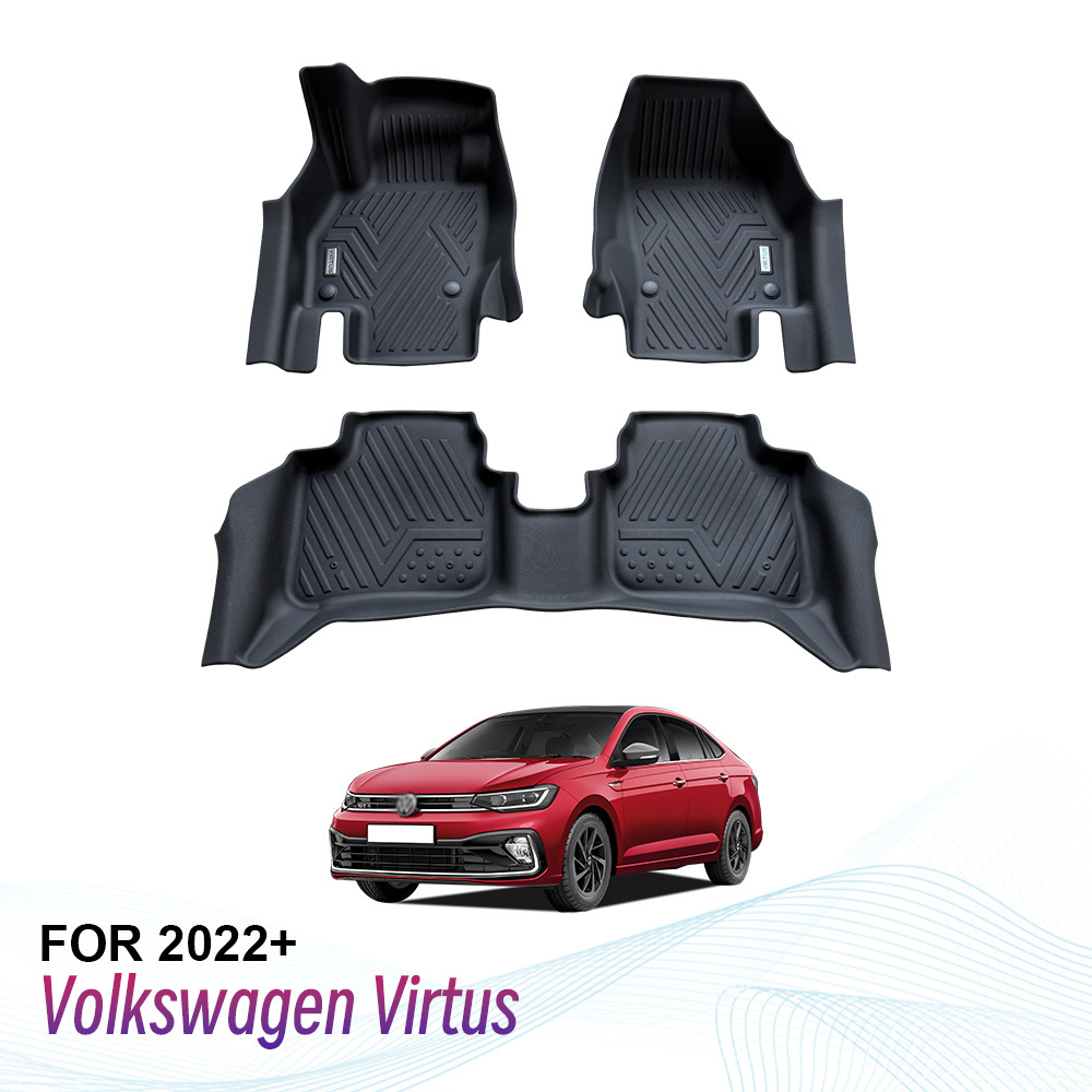 All Weather Car Floor Mat for Volkswagen Virtus 2022+