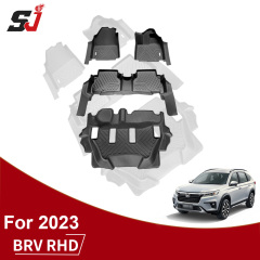 All Weather 5D Car Floor Mat for Honda BRV 2023 RHD