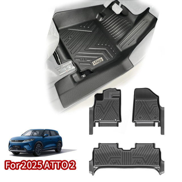 Custom TPE Car Floor Mats 5D for BYD ATTO 2 2025