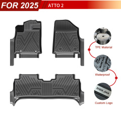 Custom TPE Car Floor Mats 5D for BYD ATTO 2 2025