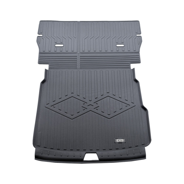 Custom Car Trunk Mats With Backrest for Geely EX5 Em-i 2026