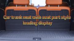 Custom Car Trunk Mats With Backrest for Geely EX5 Em-i 2026