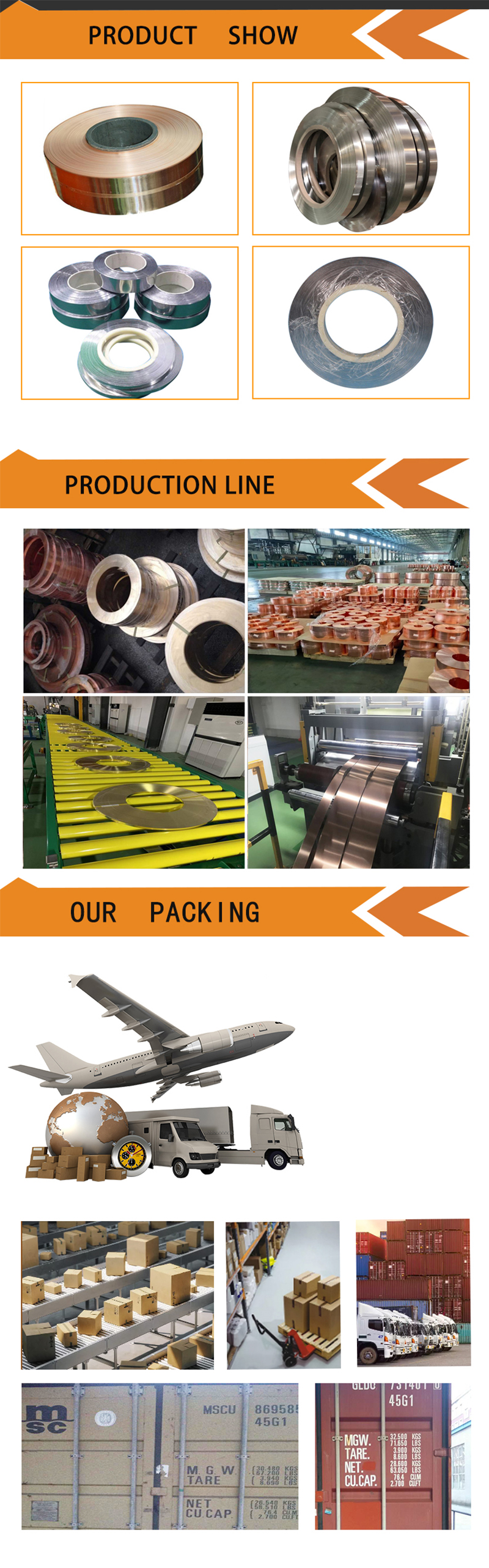 Nickel-stannum Copper Strip