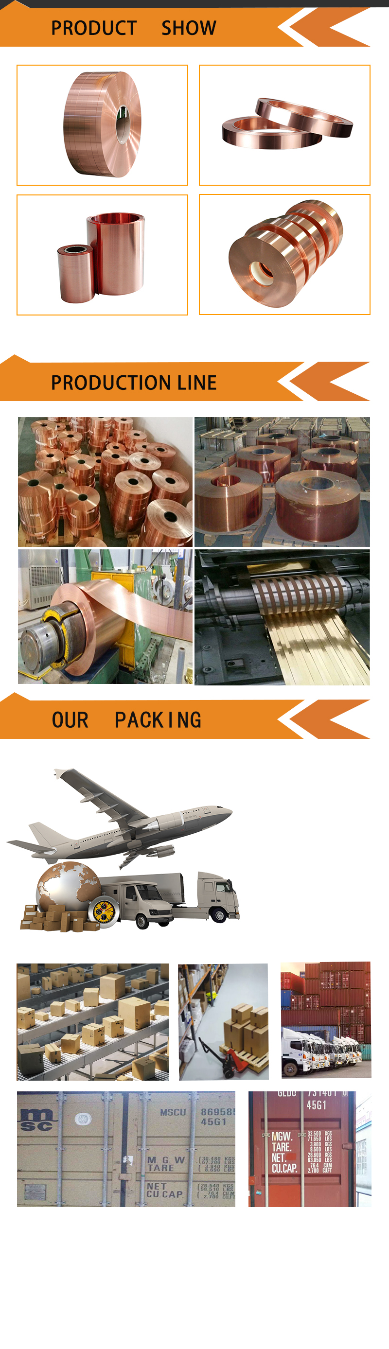 Chromium-zirconium Copper Strip
