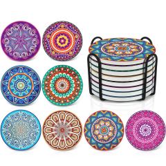 Ceramic cork coaster