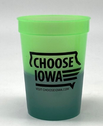 12oz Plastic BPA FREE Color Changing Stadium Cup
