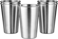 12 oz Stainless Steel beer stadium pint Cups