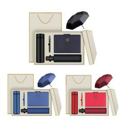 Custom Business Set Gift Box Tumbler/Journal/Pen/Umbrella