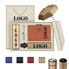 Custom Business Set Gift Box Tumbler/Journal/Pen/Umbrella