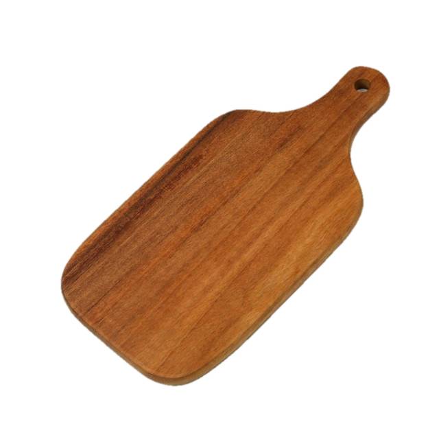 6" x 14.5" Acaia Wood Serving Board With Handle