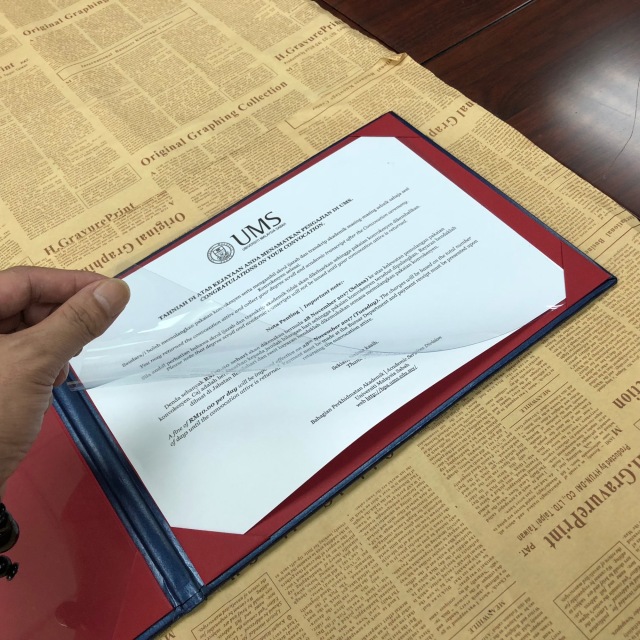 MI533CD 8.5"x 11" Certificate Diploma Cover