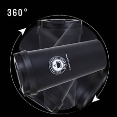17oz Travel Insulated Coffee Cup with Lid and Handle