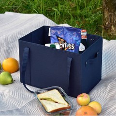 Collapsible Grocery Shopping Tote Bag Box Reusable