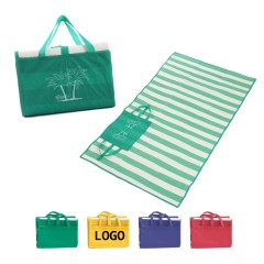 Waterproof Foldable Beach Mat with Strap