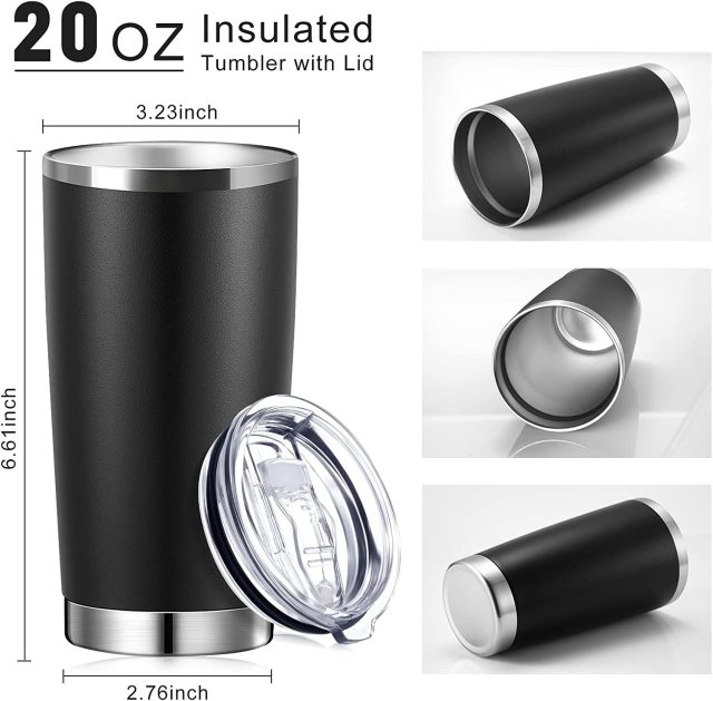 MI460CD 20 oz Stainless Steel Vacuum Insulated Tumbler