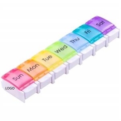 Weekly Pill Organizer Box Case