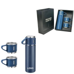 Stainless Steel Thermo Vacuum Insulated Bottle with Cup