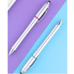 Highlighter with Pen and Stylus for Touchscreens