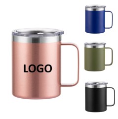 12oz Double Wall Stainless Steel Insulated Coffee Mug
