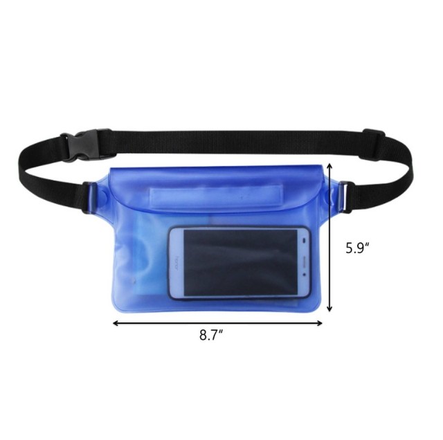 Waterproof Waist Fanny Pack Dry Pouch for Beach