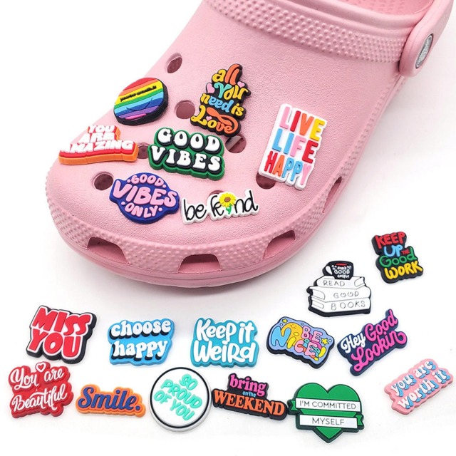 DIY PVC Clog Shoes Decoration Croc Charms